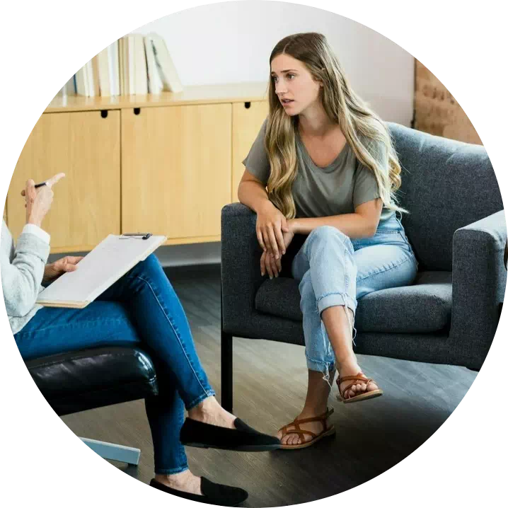 kobiety podczas sesji terapeutycznej