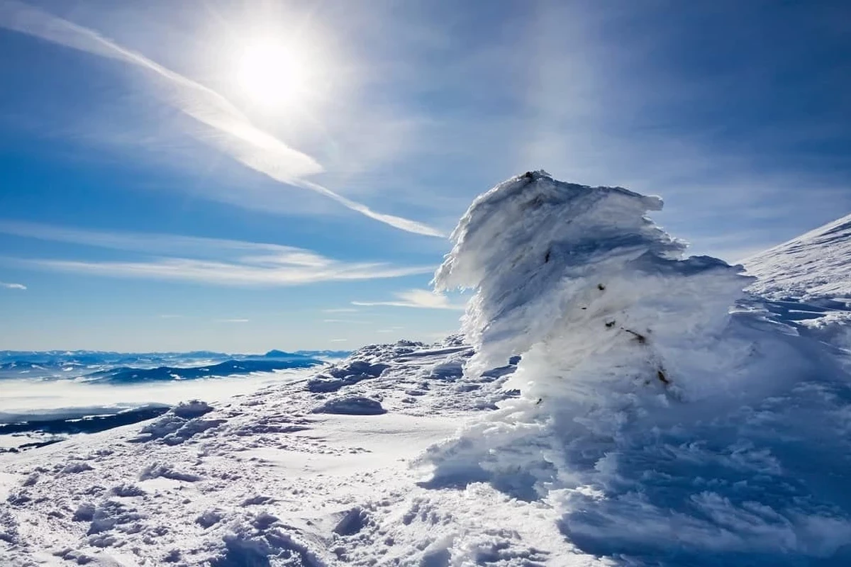 Beskid, zima