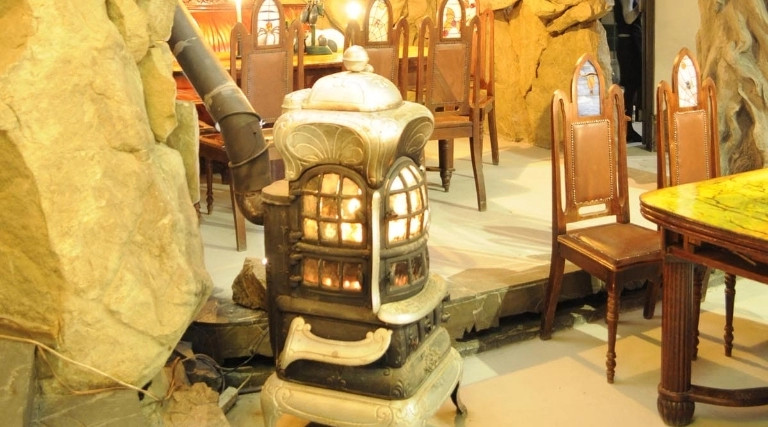 sala kominkowa